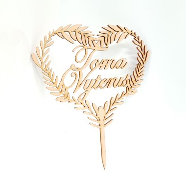 Smeigtukas tortui su vardais