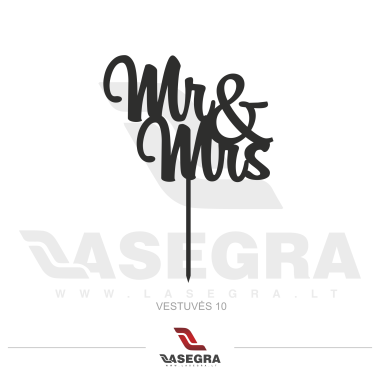 Smeigtukas tortui Mr & Mrs