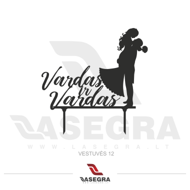 Smeigtukas tortui su vardais