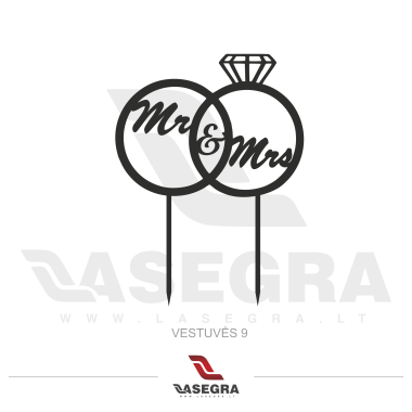 Smeigtukas tortui Mr & Mrs