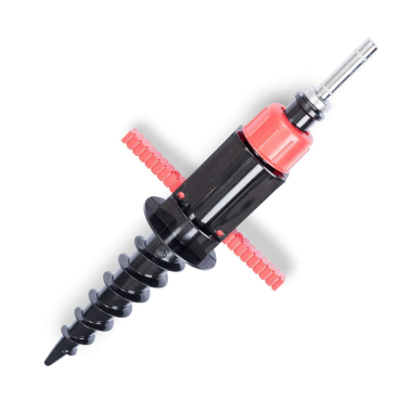 Pagrindas įgręžiamas į žemę