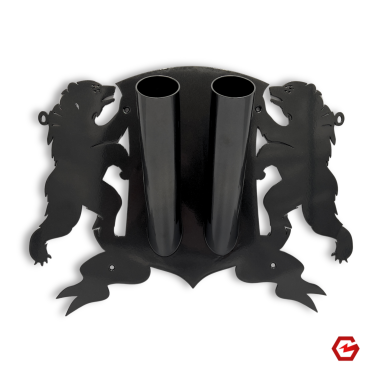 Vėliavos laikiklis "Du lokiai" (asvalto)