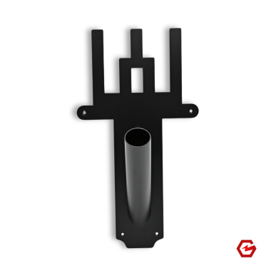 Vėliavos laikiklis "Gedimino stulpai" (juoda)