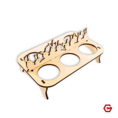 Velykinis margučių stovelis. 6 vnt. 