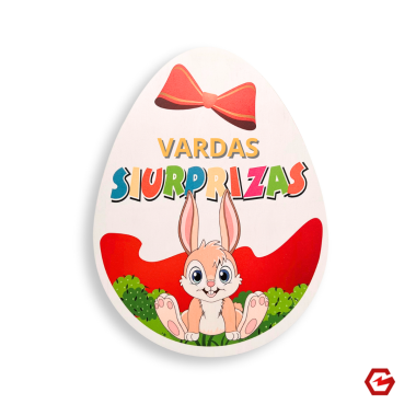 Velykinė dėžutė "Siurprizas" su vardu