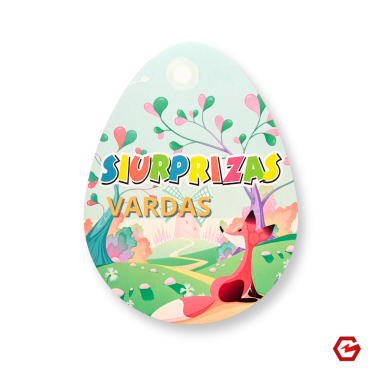 Velykinė dėžutė "Siurprizas" su vardu
