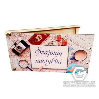 Medinis vokelis pinigams "Kelionei"