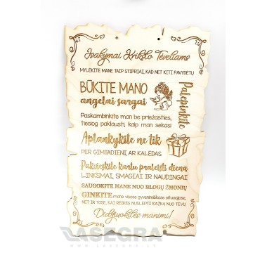 Įsakymai Krikšto Tėveliams