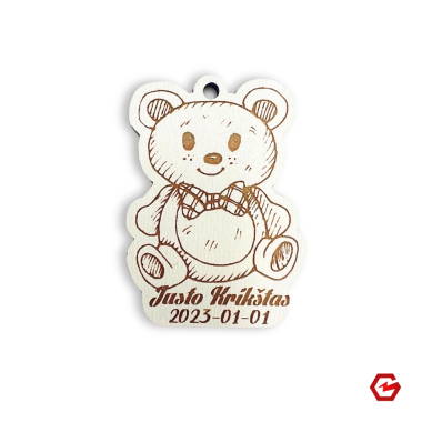 Medinis meškiukas "Personalizuotas"