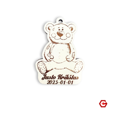 Medinis meškiukas "Personalizuotas"