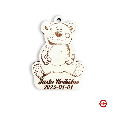 Medinis meškiukas "Personalizuotas"