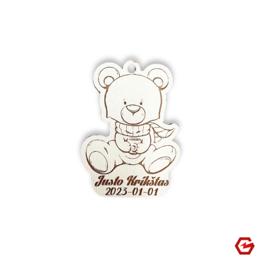 Medinis meškiukas "Personalizuotas"