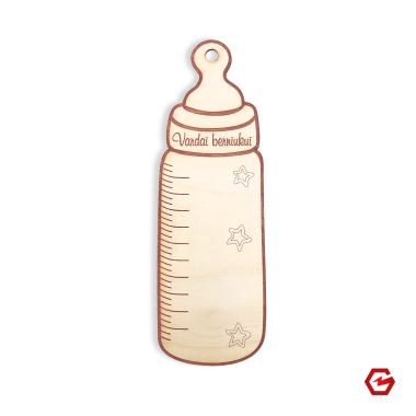 Medinė dekoracija "Vardai berniukui"