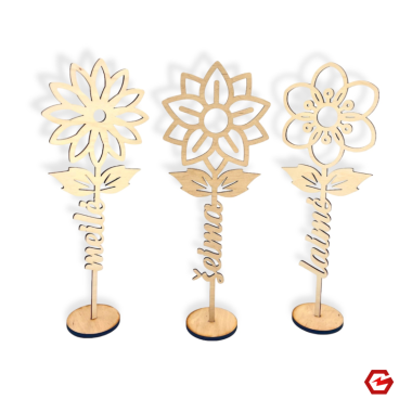 Komplektas "Žydinčios gėlės" susikurk pats