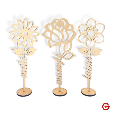 Komplektas "Žydinčios gėlės" susikurk pats