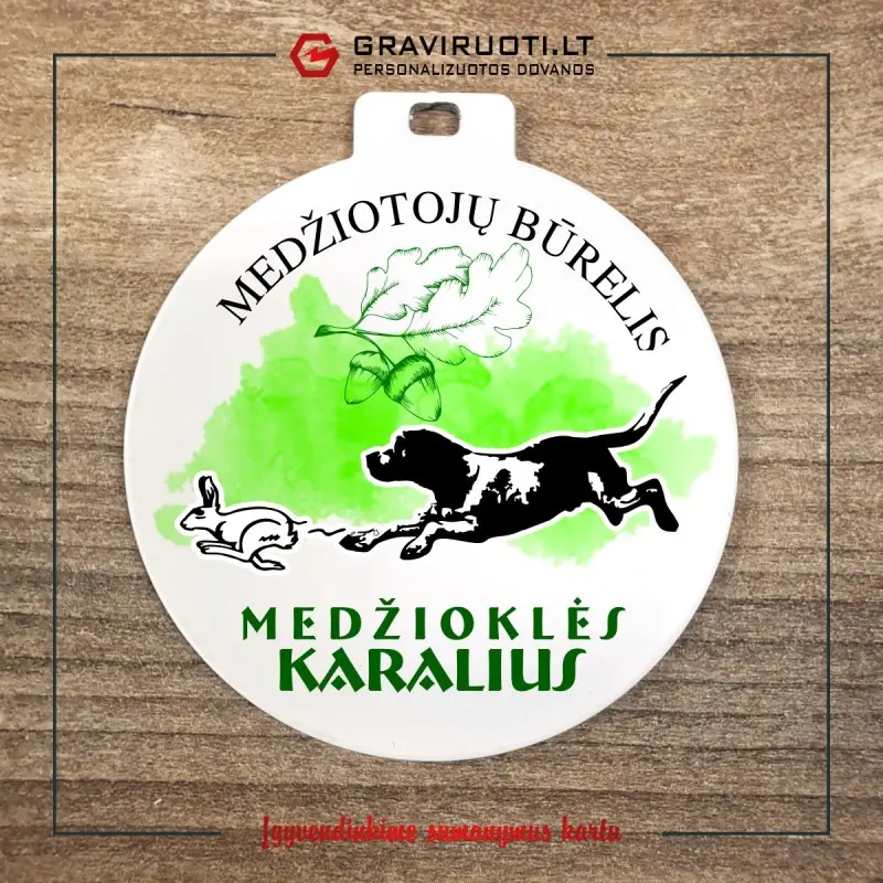Medalis Medžioklei Nr.6 / 70mm Medalis Medžioklei Nr.6 / 70mm