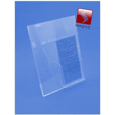 Plastiko stovelis A4 su kišene