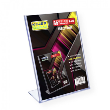 Plastiko stovelis L formos A5