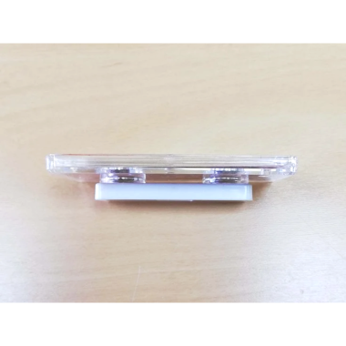 Plastikinė vardo kortelė skaidri