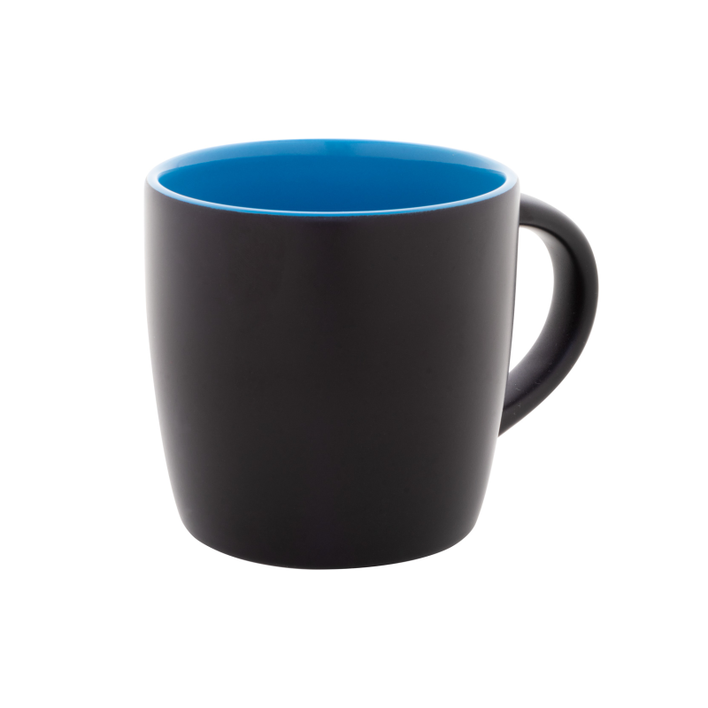 Keramikinis puodelis mėlynas