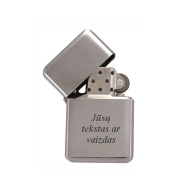Benzininis žiebtuvėlis (Personalizuotas)