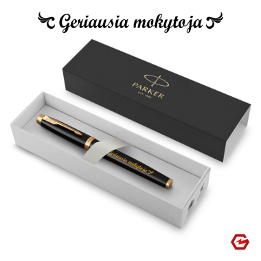 Plunksnakotis PARKER BLACK "Mokytojai"