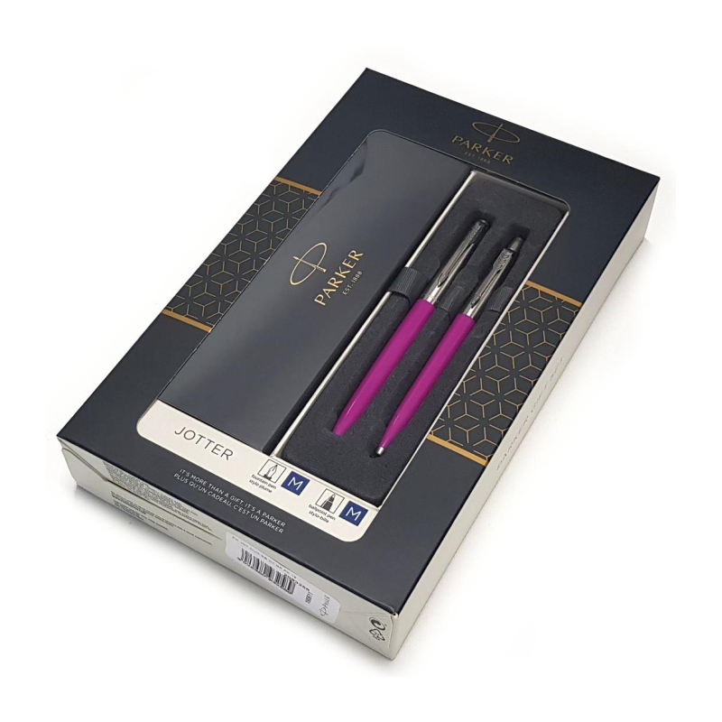 Dovanų rinkinys. Parker Jotter plunksnakotis + rašiklis. Dovanų dėžutėje Dovanų rinkinys. Parker Jotter plunksnakotis + rašiklis. Dovanų dėžutėje