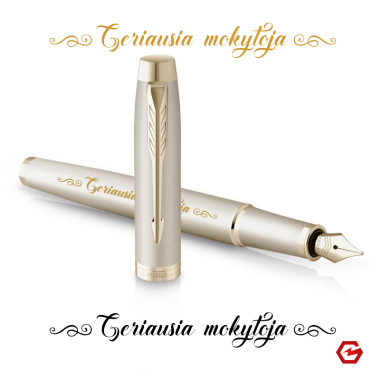 Plunksnakotis Parker champagne "Mokytojai"