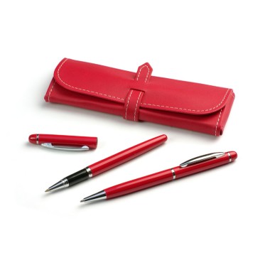 Rašymo rinkinys MONTANA  raudonas