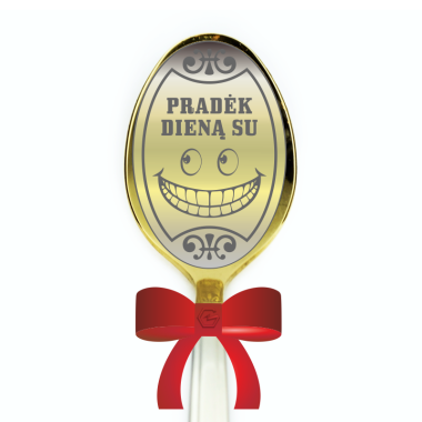 Šaukštelis dovanų dėžutėje "Smile"