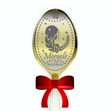 Šaukštelis dovanų dėžutėje "Mergelė"
