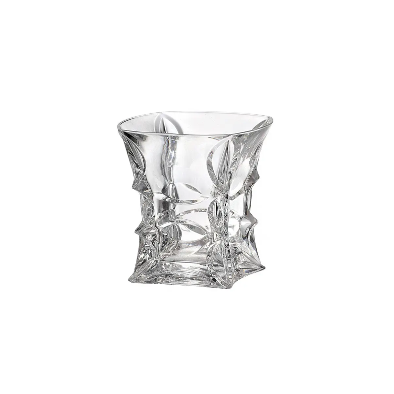 Prabangus krištolinis rinkinys viskiui BOHEMIA. Nemokamas graviravimas