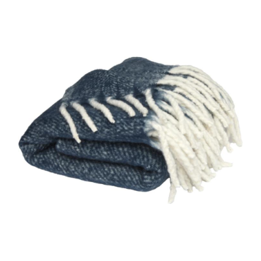 Megztas pledas (mėlynas) 