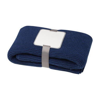 Megztas pledas (mėlynas) 