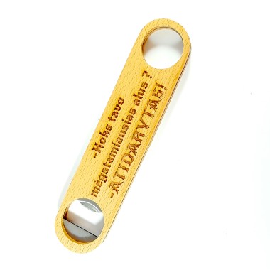 Butelio atidarytuvas "Mėgstamiausias alus" 