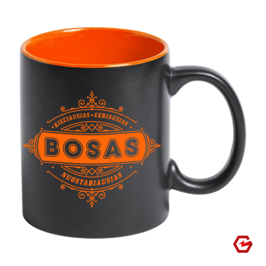 Puodelis "Kiečiausias, geriausias, nuostabiausias Bosas"