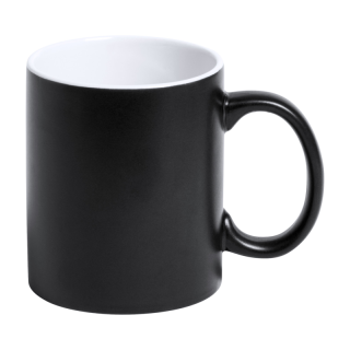 Keramikinis puodelis juodas