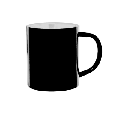 Nerūdijančio plieno puodelis juodas 300 ml 