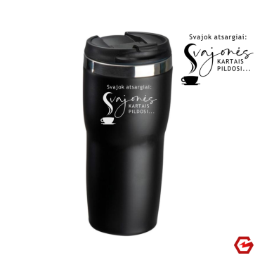 Termosinis puodelis "Svajonės pildosi"