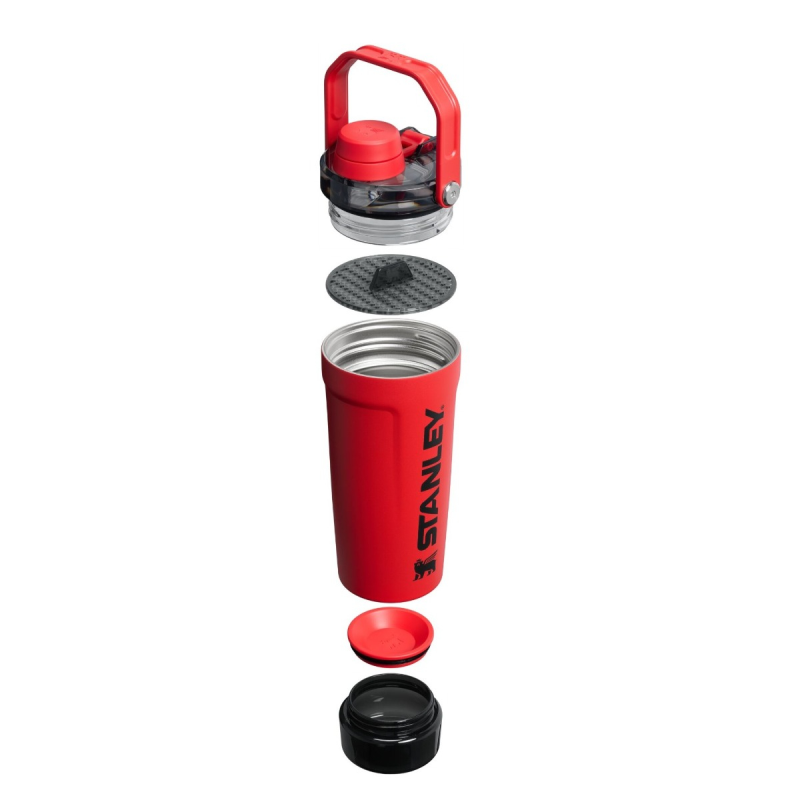 Gertuvė STANLEY Vitalize Shaker 0,59 L (raudona). Nemokamas graviravimas