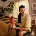 Gertuvė STANLEY Vitalize Shaker 0,59 L (raudona). Nemokamas graviravimas