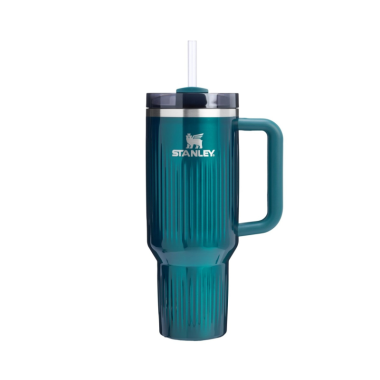 Gertuvė STANLEY The Quencher Fluted 1,2 L (mėlyna). Nemokamas graviravimas. 