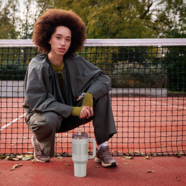 Gertuvė STANLEY THE QUENCHER ProTour 1,2 L (pilka). Nemokamas graviravimas. 