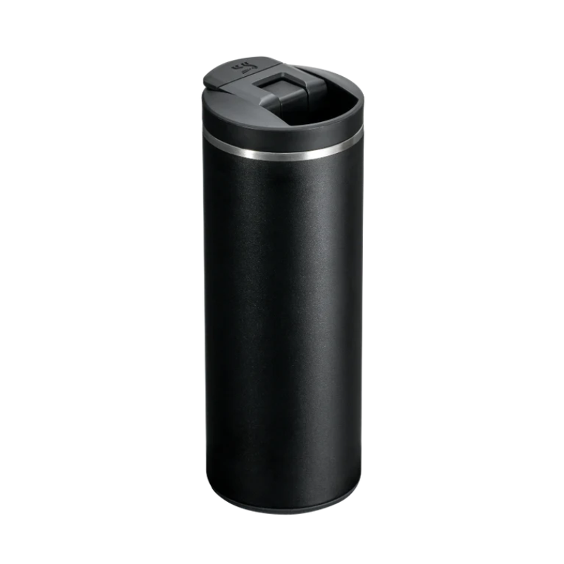 Termosinis puodelis „STANLEY The AeroLight” Flip Top 0,35 L (juodas). Nemokamas graviravimas. 