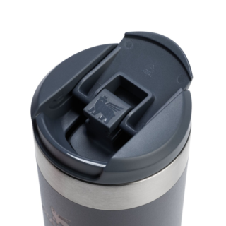 Termosinis puodelis „STANLEY AEROLIGHT” 0,35 L (grafito). Nemokamas graviravimas. 