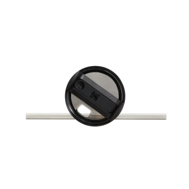 Gertuvė STANLEY THE QUENCHER 0,6 L (juoda). Nemokamas graviravimas. 