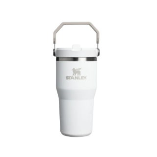 Gertuvė STANLEY The IceFlow 0,6 L (balta). Nemokamas graviravimas. 