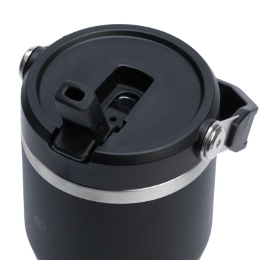 Gertuvė STANLEY The IceFlow 0,6 L (juoda). Nemokamas graviravimas. 