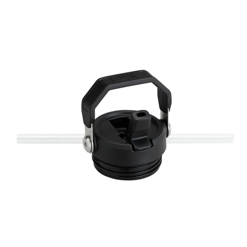 Gertuvė „STANLEY The IceFlow Flip Straw” 0,7 L (juoda). Nemokamas graviravimas.