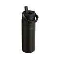 Gertuvė „STANLEY The IceFlow Flip Straw” 0,7 L (juoda). Nemokamas graviravimas.